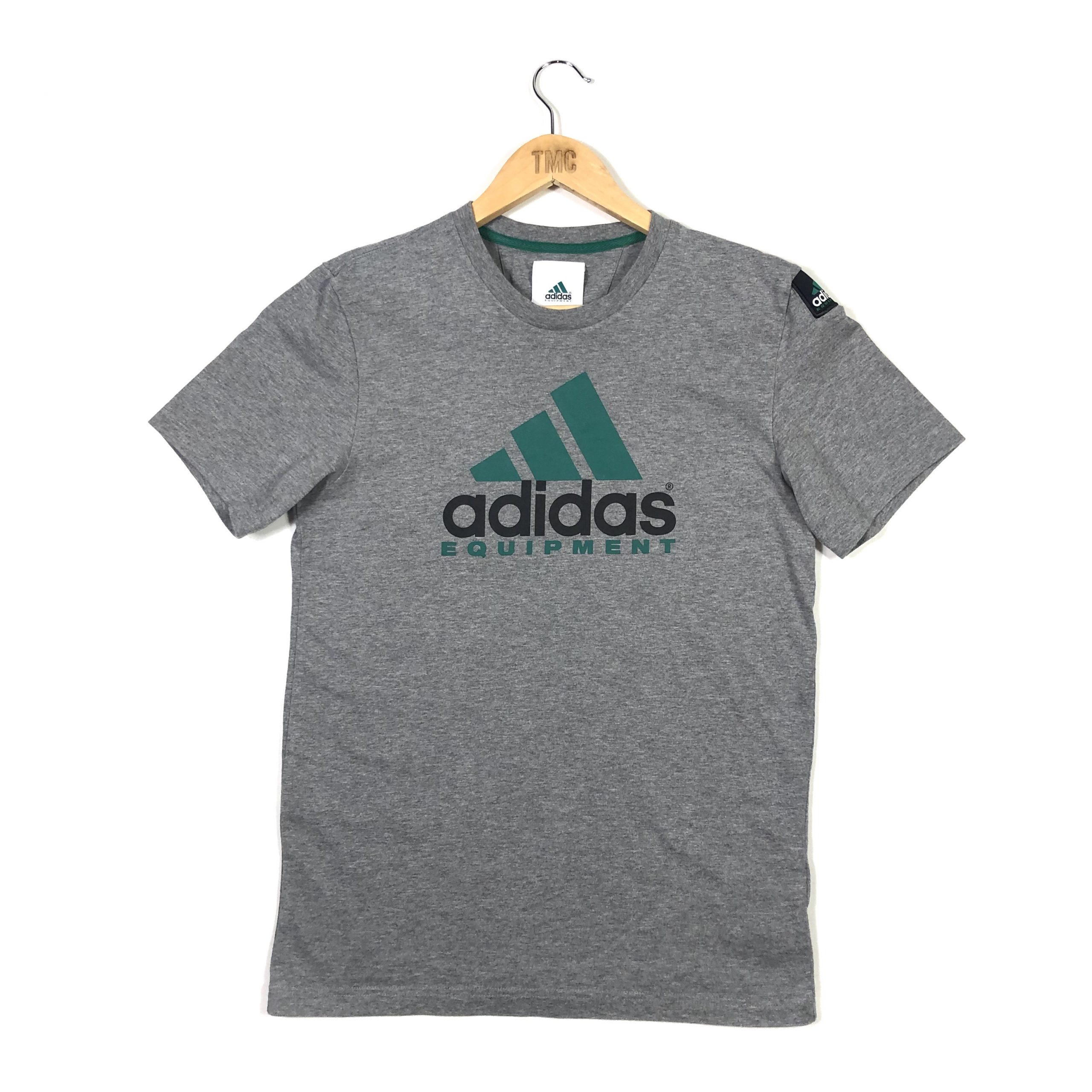 Adidas Equipment T-Shirt - Grey - S - TMC Vintage - Vintage Clothing
