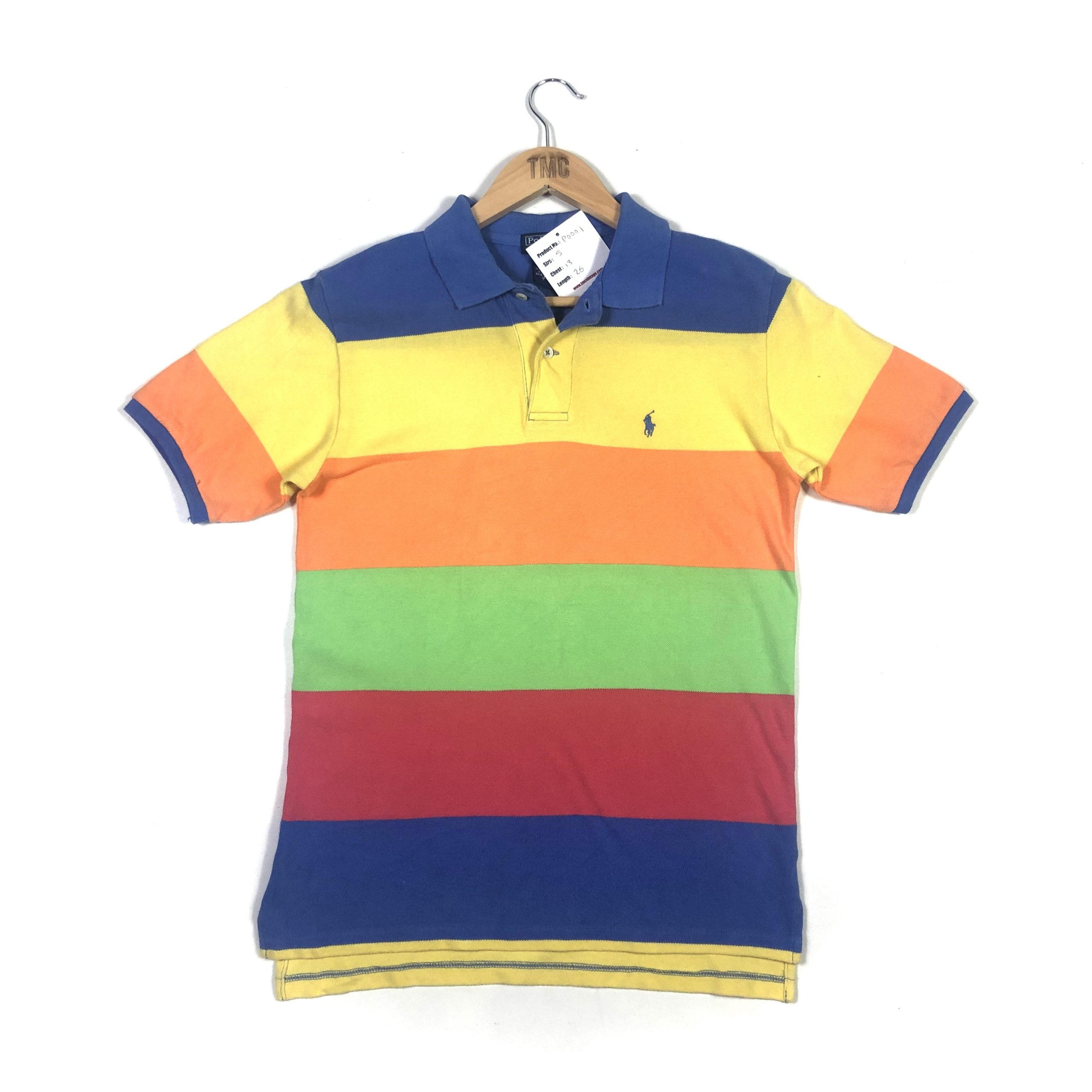 Ralph Lauren Striped Multi Colour Polo Shirt - Multicolour