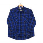 vintage_levis_blue_checked_flannel_popper_shirt_sh0007_