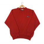vintage_sergio_tacchini_red_knit_jumper_sweatshirt_S0222