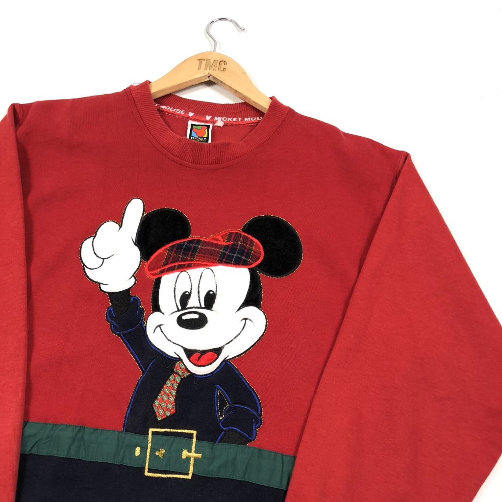 vintage_disney_red_mickey_mouse_embroidered_sweatshirt_d0020