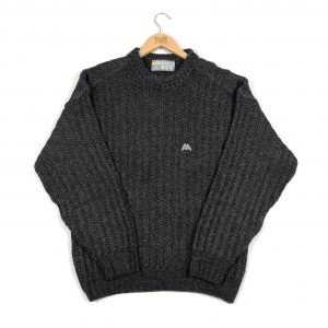 vintage_kappa_grey_essential_embroidered_chunky_knit_jumper_sweatshirt_s0267