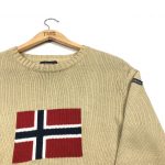 vintage_napapijri_beige_spell_out_flag_knit_jumper_s0289