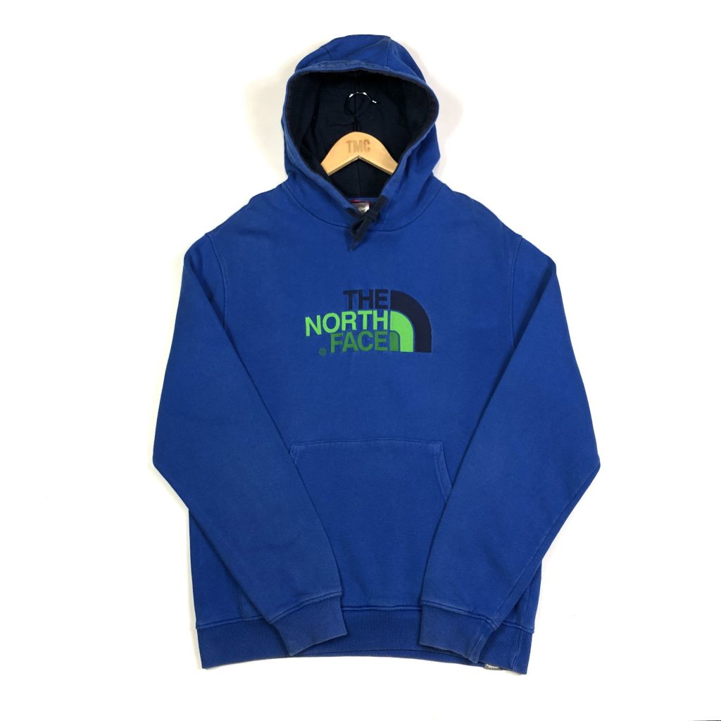 vintage_the_north_face_blue_embroidered_spell_out_hoodie_large_h0129