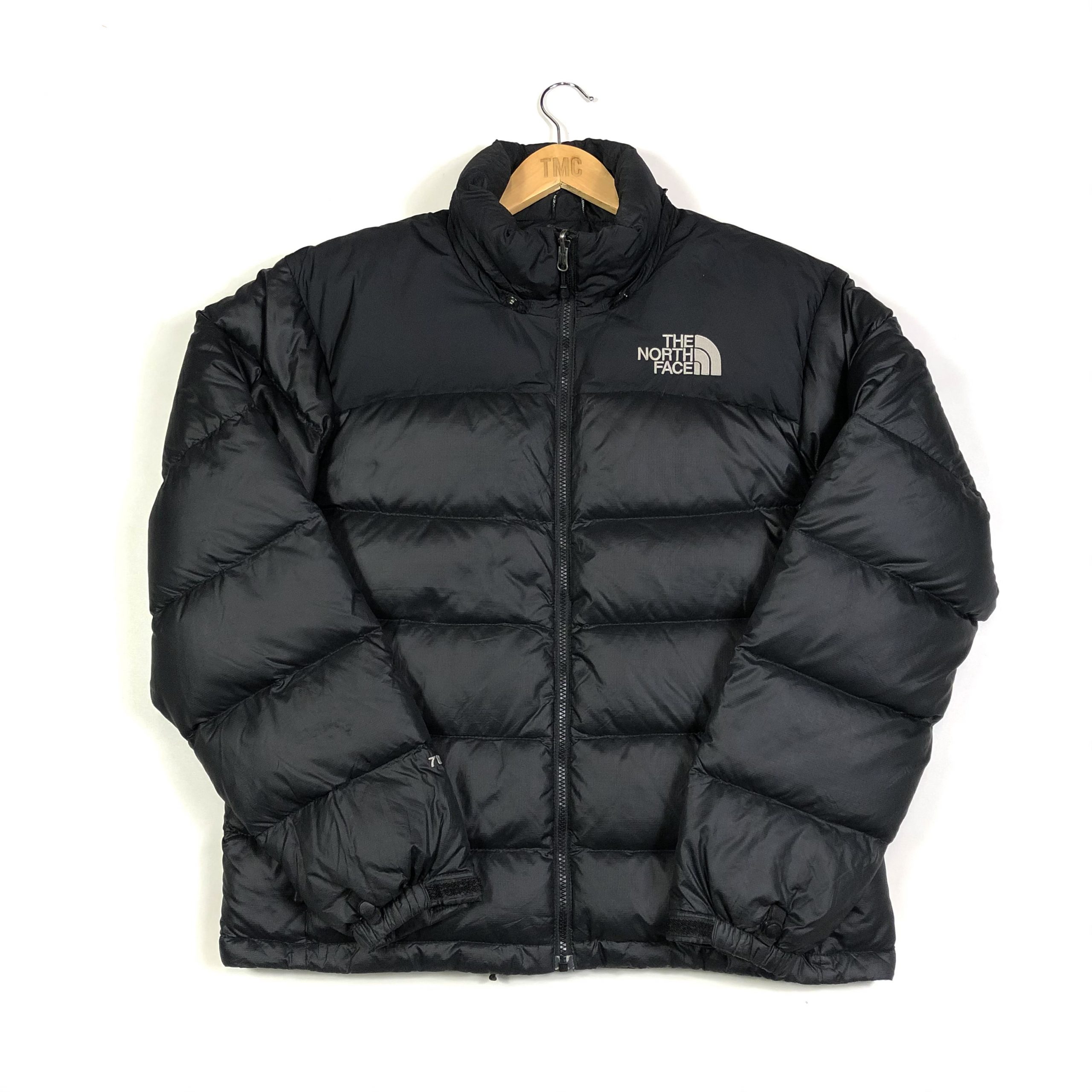 The North Face Nuptse 700 Puffer Jacket - Black - M - TMC Vintage