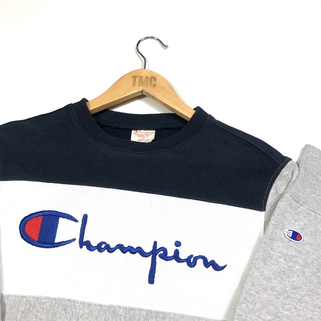 vintage_champion_grey_embroidered_spell_out_sweatshirt_small_s0450