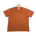 vintage_lacoste_essential_logo_short_Sleeve_t_shirt_cooper_orange_a0233