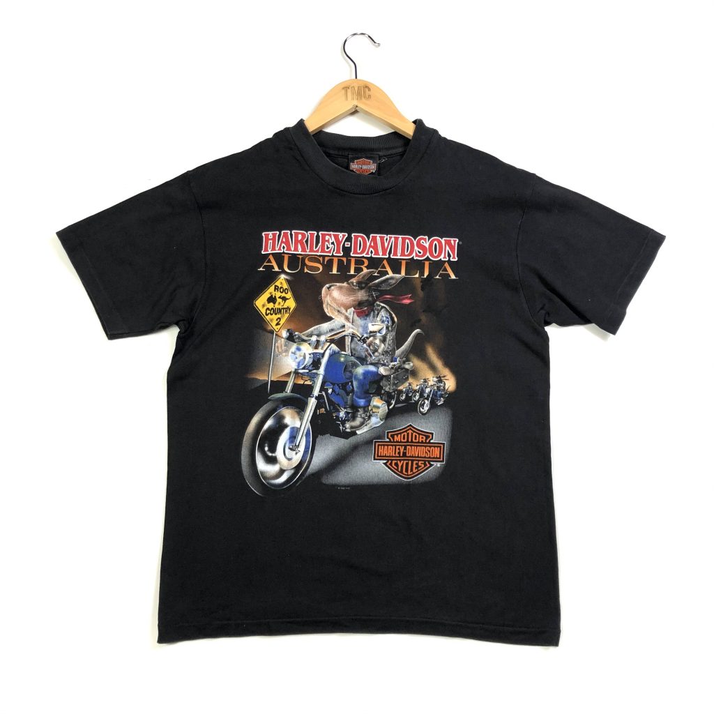 Harley-Davidson 1997 Single Stitch T-Shirt - Black - S - TMC Vintage ...