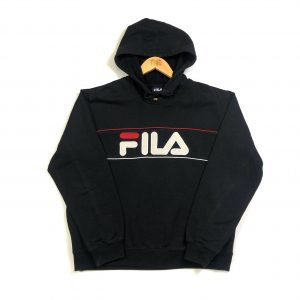 vintage_fila_black_embroidered_big_logo_hoodie