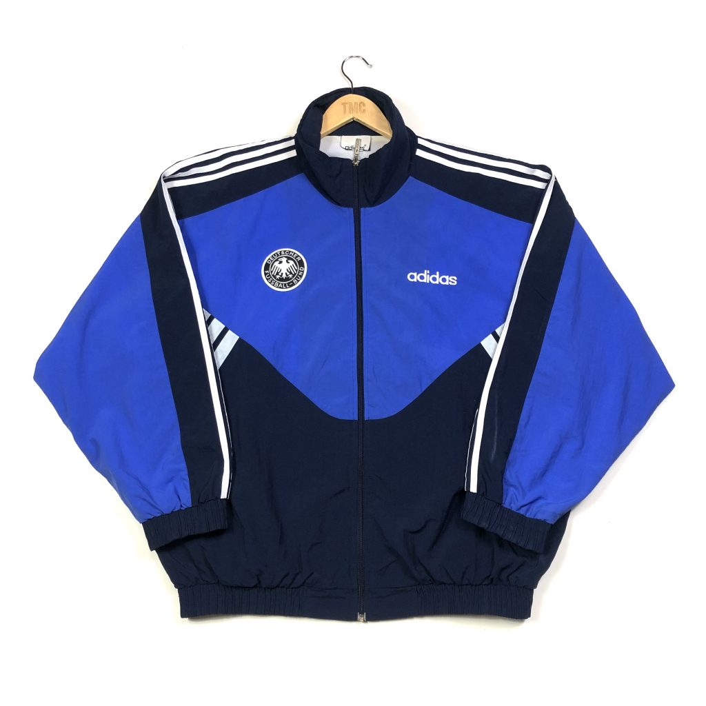 Adidas Germany Track Jacket - Blue - XXL - TMC Vintage - Vintage Clothing
