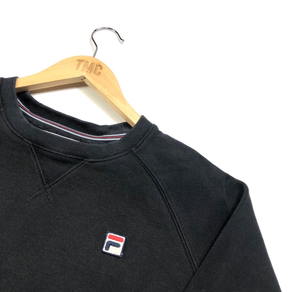 vintage_fila_black_essential_logo_sweatshirt