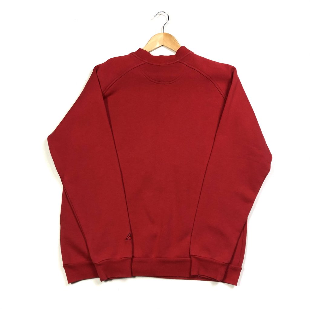 vintage kappa spell out logo red sweatshirt