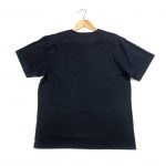 vintage champion embroidered spell out navy t-shirt