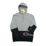 vintage clothing champion quarter-zip grey hoodie