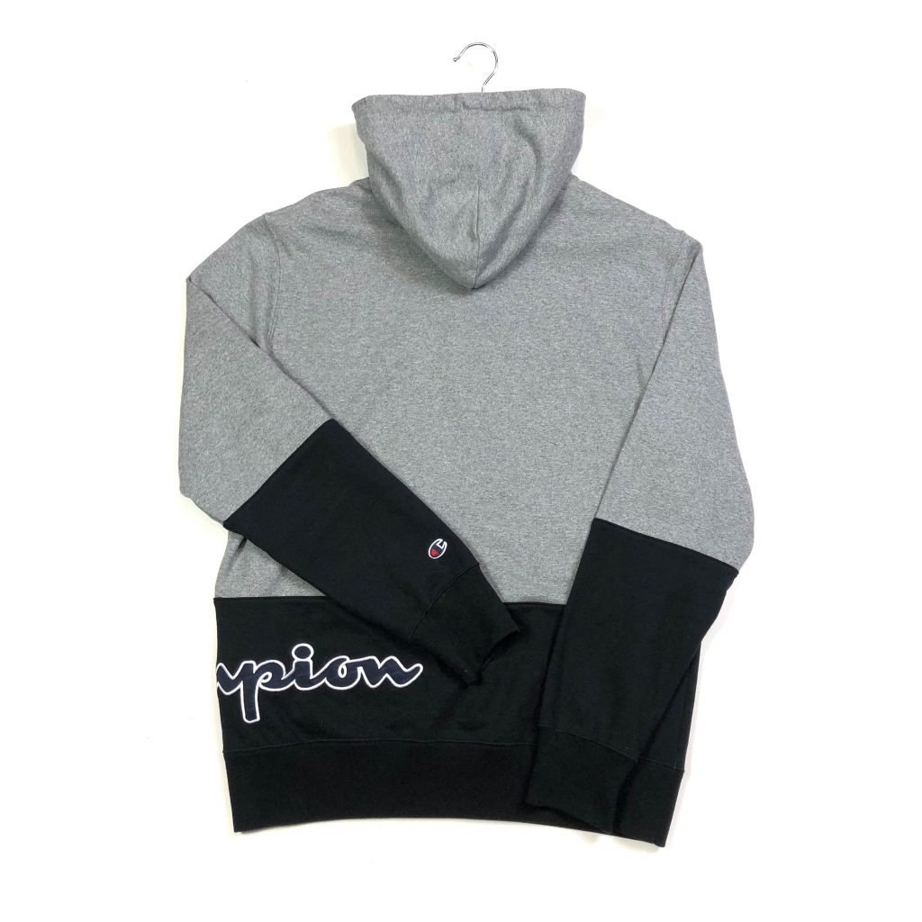 vintage clothing champion quarter-zip grey hoodie