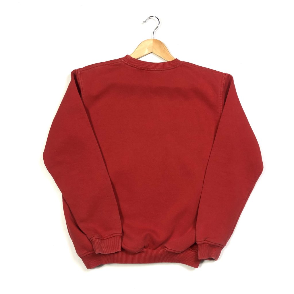 vintage clothing umbro embroidered logo red sweatshirt