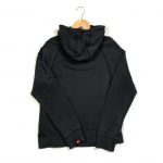 vintage nike zip pocket sleeve black hoodie