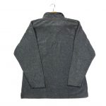 vintage clothing adidas grey quarter-zip fleece with Trefoil logo