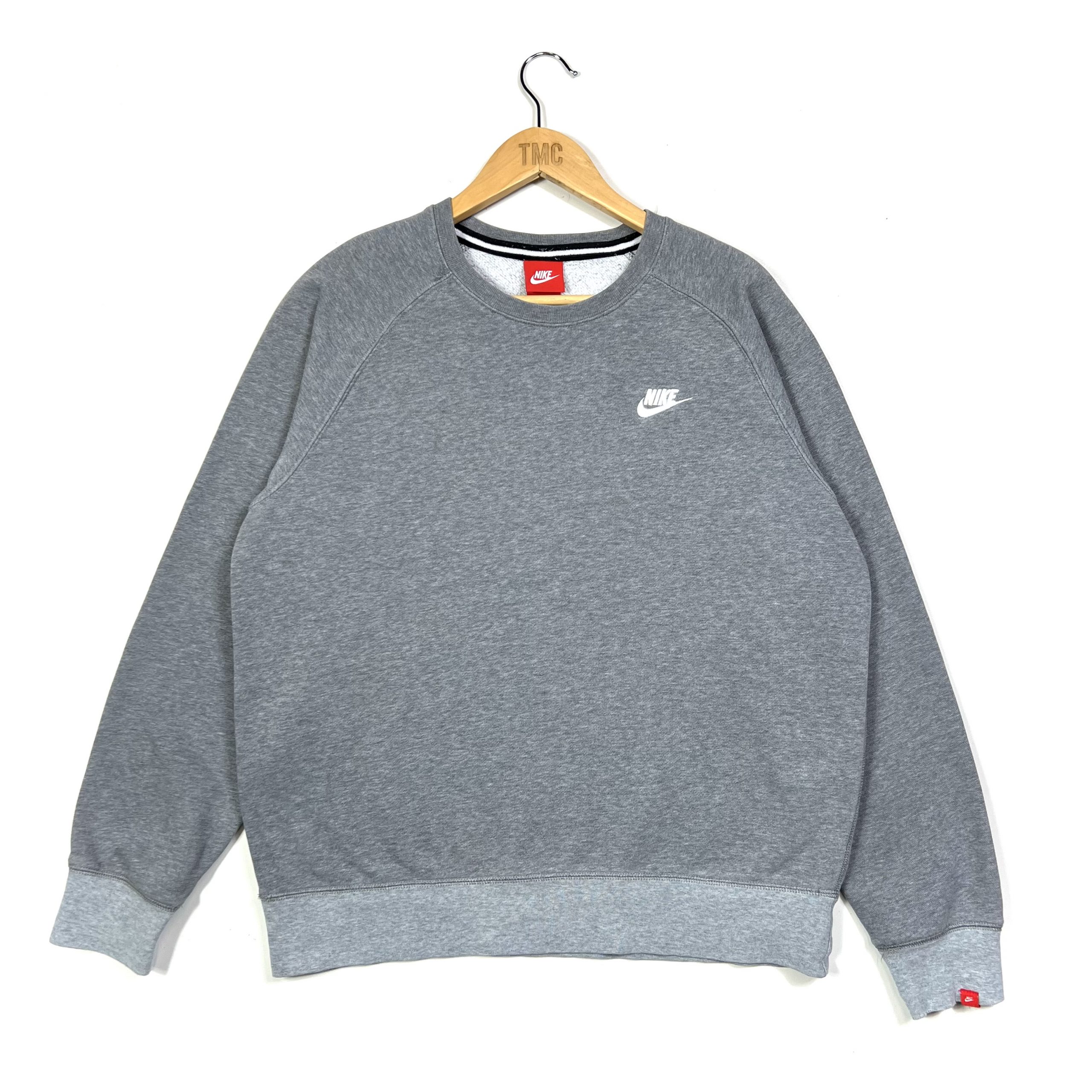 Nike Sweatshirt - Grey - M - TMC Vintage - Vintage Clothing
