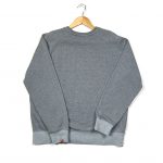 vintage clothes nike grey essentials embroidered logo sweatshirt