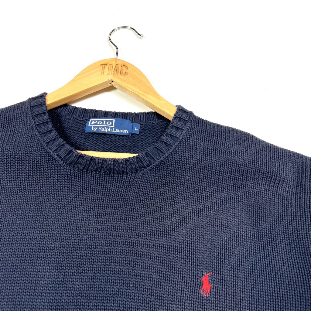 vintage ralph lauren knitted jumper