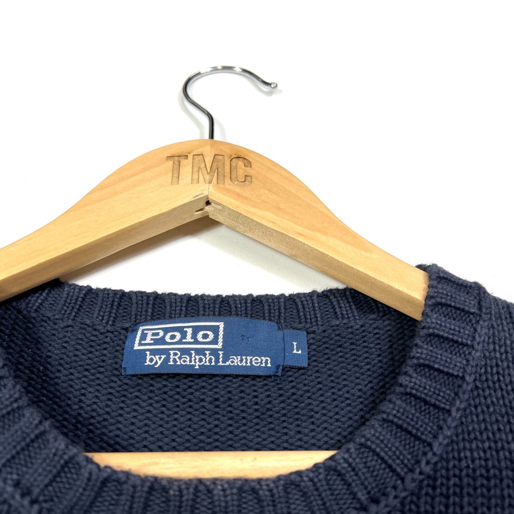 vintage ralph lauren knitted jumper