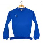 nike blue swoosh logo vintage training sweatshirt