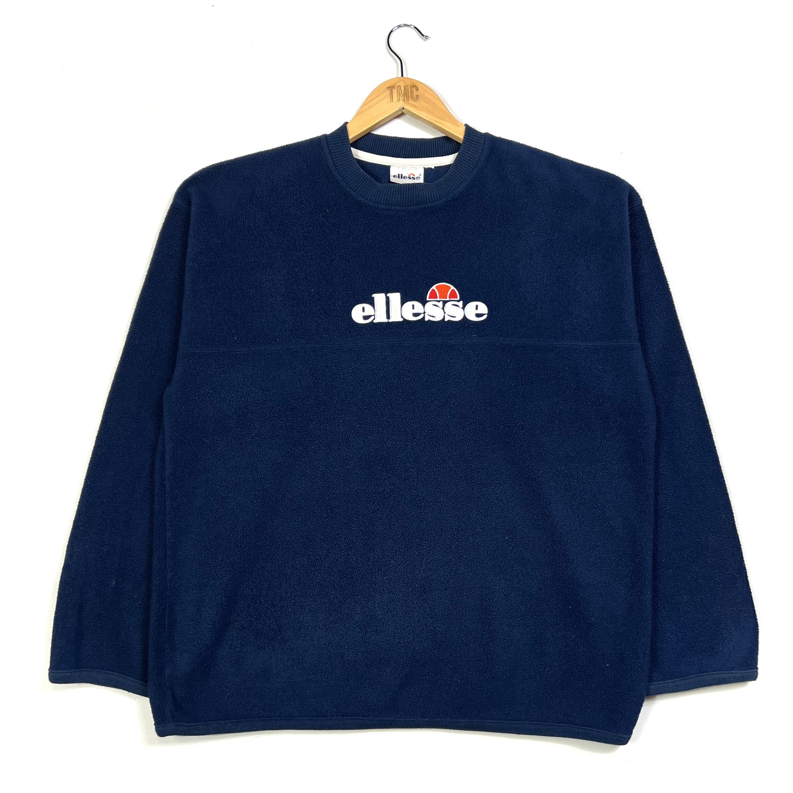 Ellesse Fleece Vintage - Clothing - Sweatshirt - TMC L - Vintage Navy