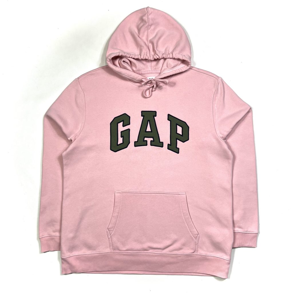 pink gap hoodie