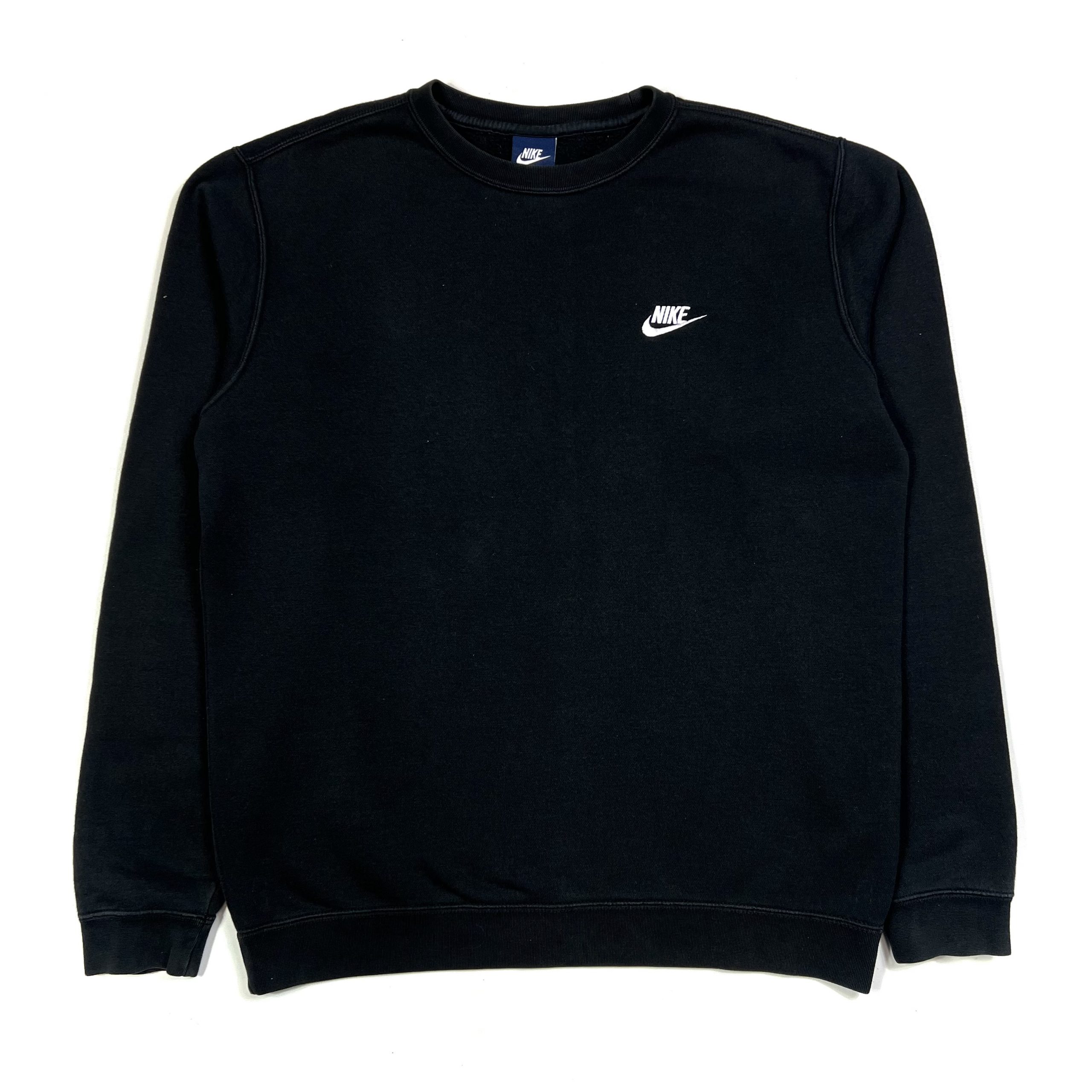 Nike Essential Sweatshirt - Black - M - TMC Vintage - Vintage Clothing