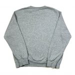 a vintage grey nike embroidered logo sweatshirt
