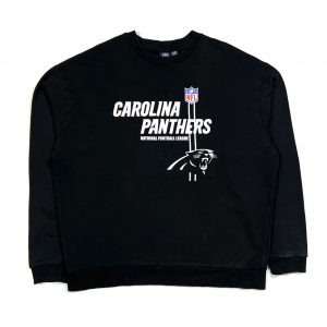 vintage american nfl coralina panthers black sweatshirt