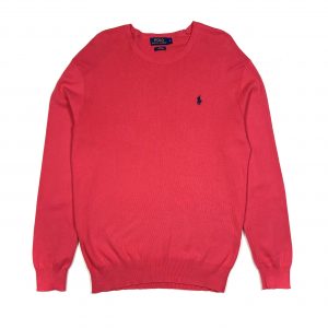 ralph lauren coral slim fit knitted jumper