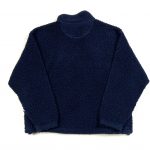 a fred perry pull-over navy sherpa fleece