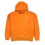 Vintage Nike Club orange hoodie