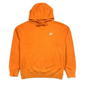 Vintage Nike Club orange hoodie