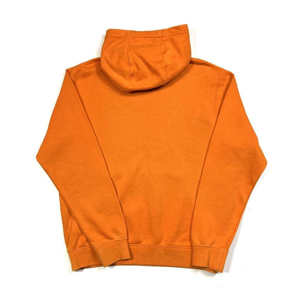Orange Nike Club hoodie size small