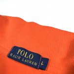 original ralph lauren size large clothing tag inside quarter-zip jumper