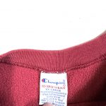 original vintage champion label inside sweatshirt