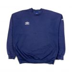 Vintage Umbro navy embroidered essential sweatshirt