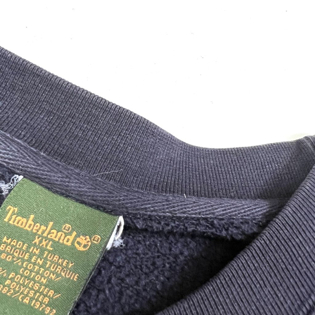 Timberland navy, embroidered vintage sweatshirt