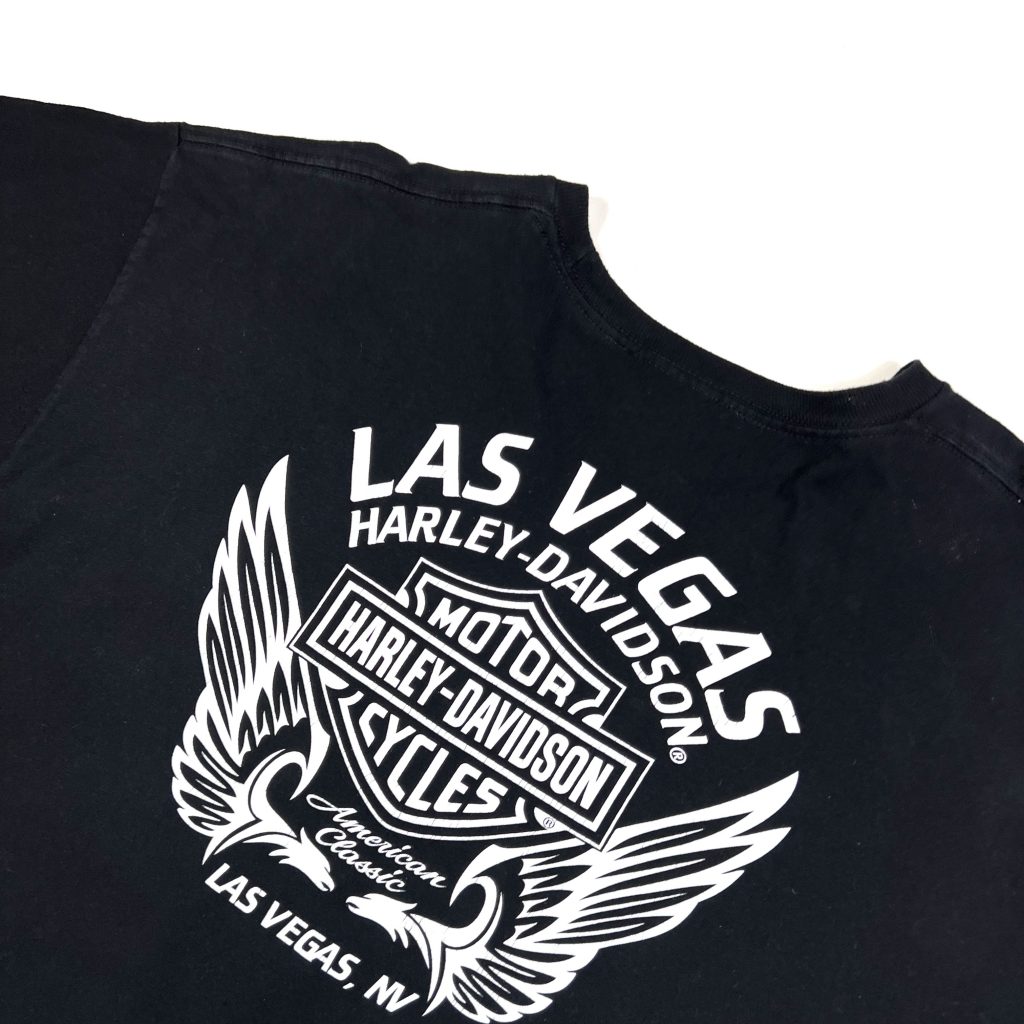 Harley-Davidson Las Vegas printed back black t-shirt