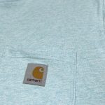 vintage carhartt t-shirt with a pocket on the front