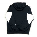 Vintage Adidas big trefoil logo black hoodie