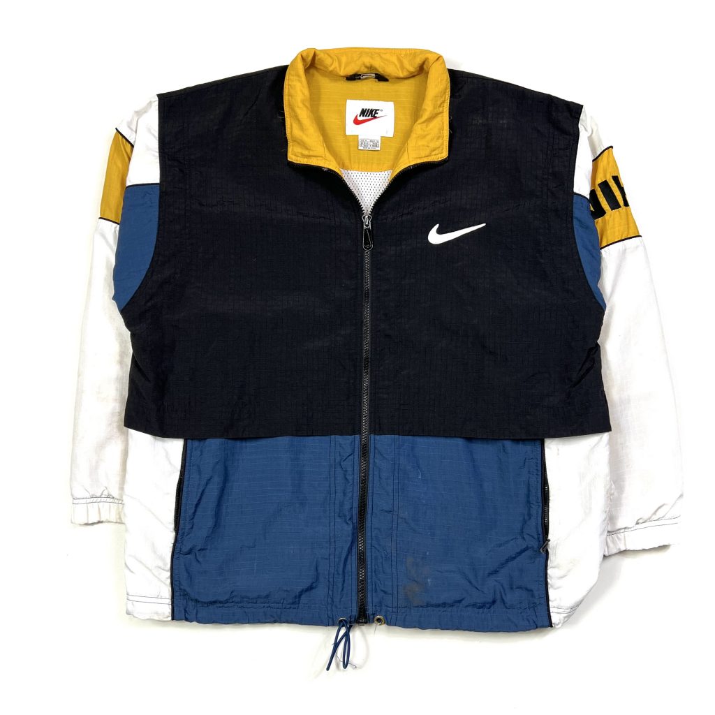 Vintage 90s Nike Swoosh track jacket