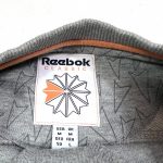 grey vintage reebok essential sweatshirt