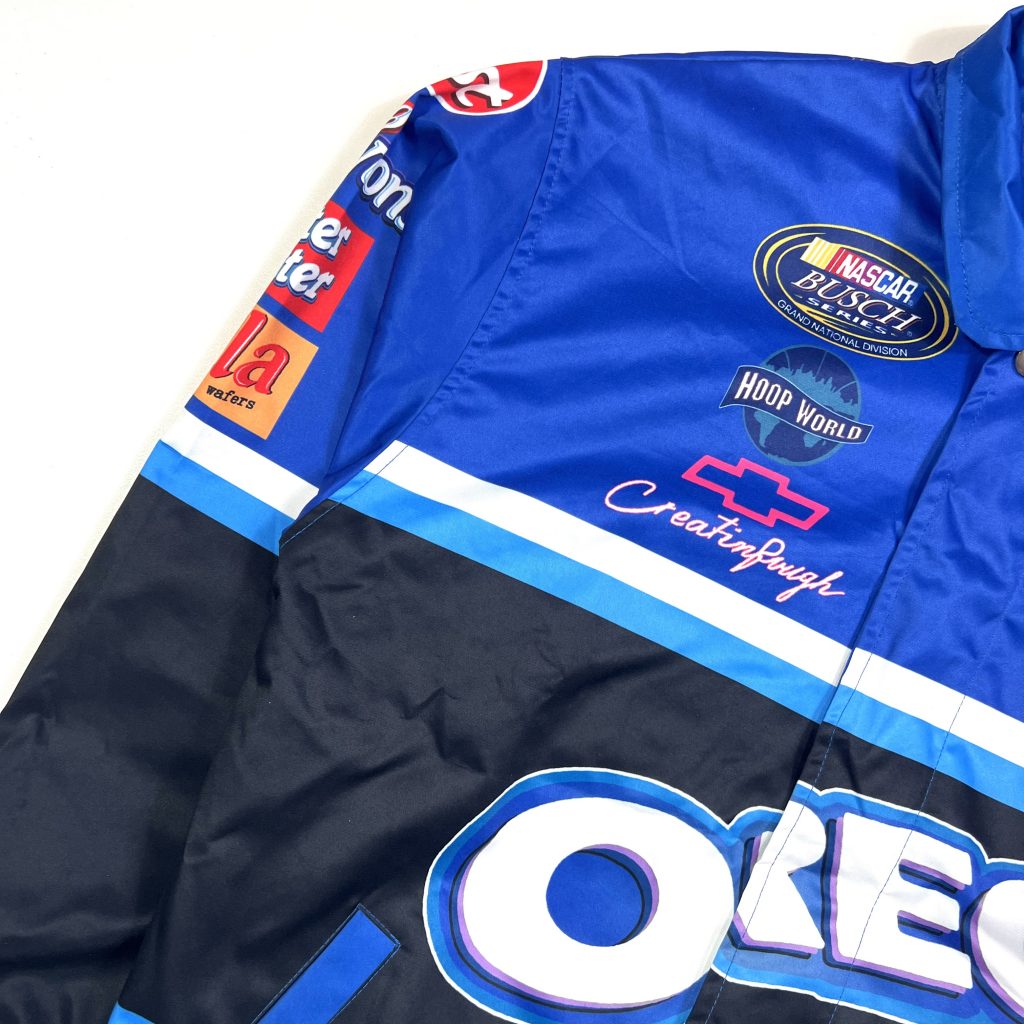 intage oreo ritz usa racing jacket with american brands sponsorship logo