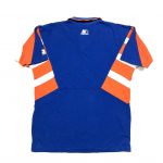 vintage starter branded usa florida gators blue embroidered polo shirt