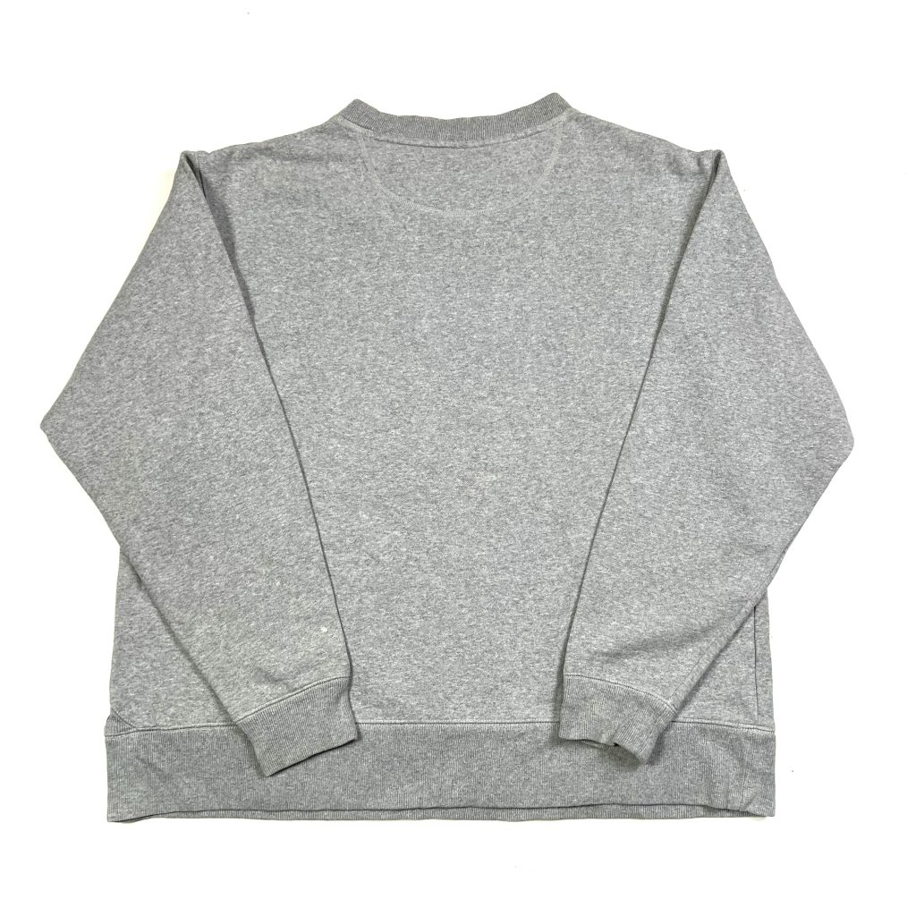 grey embroidered helly hansen sweatshirt