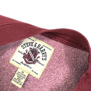 vintage american texas embroidered burgundy sweatshirt
